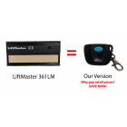 LiftMaster 361LM Compatible 315 MHz Mini Key Chain Remote Control Canadian LiftMaster 61LC 